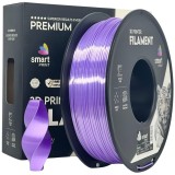 Filament 3D Smart Print Silk PLA, 1.75mm, 1kg, Mov, Compatibil Imprimante 3D