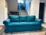Canapea IKEA EKTORP, 3 locuri &ndash; bine &icirc;ntreținută, husă lavabilă
