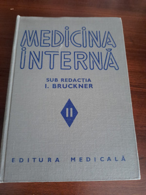 Medicina Interna Vol.2 - I. Bruckner foto