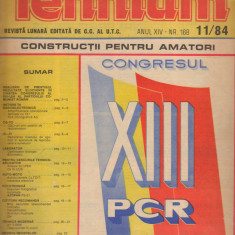 C10374 - REVISTA TEHNIUM, 11/1984