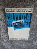 Critica stiintifica - Emile Hennequin