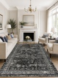 Cumpara ieftin Covor Mira Gri 200x300 cm Polipropilena Antialergic Inaltime Fir 6mm Living Dormitor Sufragerie Modern
