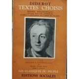 Diderot - Textes choisis, vol. 1 (Editia: 1952)