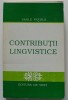 Vasile Frățilă - Contribuții lingvistice