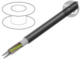 Cablu HELUKABEL HELUTHERM&reg; 145 MULTI 4G1,5mm&sup2; Negru Rezistent -55&divide;145&deg;C