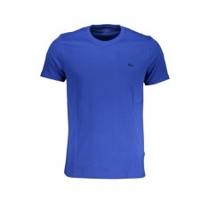 Tricou barbati, cu mini logo, Slim fit, Albastru inchis, XL