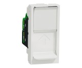 Priza RJ45 CAT6 FTP 1M Schneider Noua Unica alb NU344718