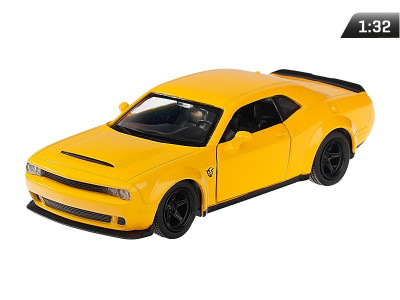 Model 1:32, Rmz Dodge Challenger Srt, Galben A11875Z foto