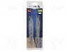 Panza de fierastrau - set, pentru fierastrau coada de vulpe, universale, material bimetal, H&Ouml;GERT TECHNIK - HT6D923