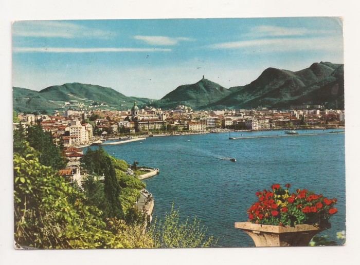 FA4 -Carte Postala- ITALIA - Como, Panorama, circulata 1976