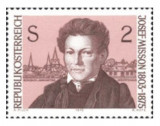Austria 1975 - Joseph Misson(1803-1875), neuzata, Nestampilat