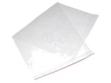 Pungă cu fermoar 400x200 mm polietilenă
