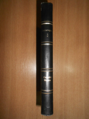 N. Cartojan - Cercetari literare volumul 3 (1939, prima editie) foto