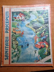revista pentru copii - sanitarii priceputi - din anul 1992