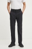 Columbia pantaloni Silver Ridge Utility bărbați, culoarea negru, 2012962