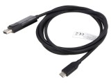 Adaptor DisplayPort bidirec&Aring;&pound;ional 2m negru