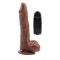 Vibrator Rosy James Deen 21.5cm Brown