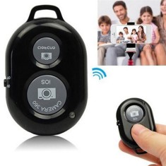 Telecomanda bluetooth pentru selfie stick android si ios foto