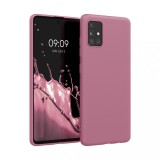 Husa Kwmobile pentru Samsung Galaxy A51, Silicon, Violet, 51196.167, Carcasa