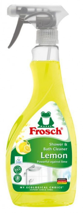 Cleaner Frosch, pentru băi și dușuri, lăm&acirc;ie, 500 ml