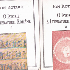 O ISTORIE A LITERATURII ROMANE VOL 1 SI 2