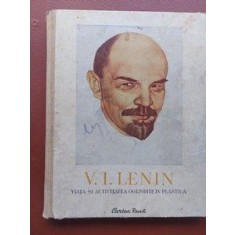 Viata si activitatea oglindite in plastica- V. I. Lenin