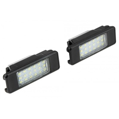 Set Lampa numar LED Canbus Peugeot 208 2012-, 308 II 2013-, 508 2010-, Citroen C4 Grand Picasso 2006-, Picasso 2006-, C5 III 2008-, DS4 2011- foto