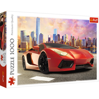 PUZZLE TREFL 1000 LAMBORGHINI ROSU foto