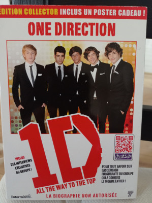 DVD - ONE DIRECTION - ALL THE WAY TO THE TOP - SIGILAT franceza/engleza foto