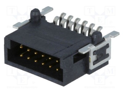 Conector HARTING har-flex&amp;reg; PCB-cablu/PCB soclu tată 12 pini 150V AC SMT foto