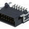 Conector HARTING har-flex&reg; PCB-cablu/PCB soclu tată 12 pini 150V AC SMT