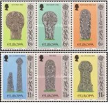 Isle of Man 1978 - Europa monumente, serie neuzata
