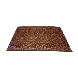 Saltea/perna impermeabila, pentru caine/pisica, model animal print, 80x50 cm