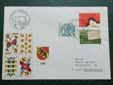 Elvetia 1984 - expo filatelic la Zurich, serie pe FDC