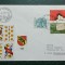 Elvetia 1984 - expo filatelic la Zurich, serie pe FDC