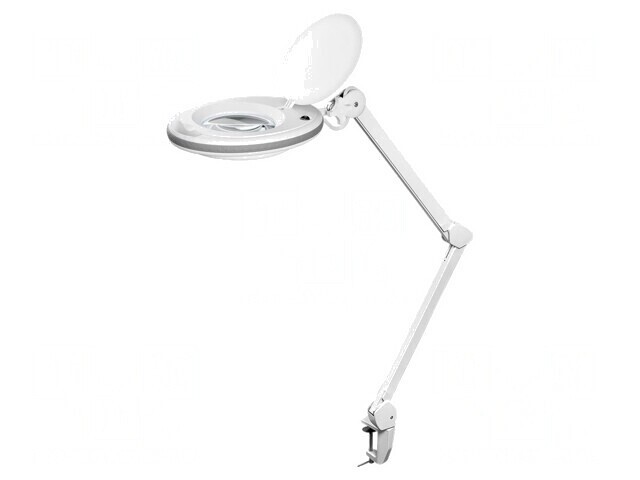 Lupă de Masă cu Iluminare LED 8W 6500K &Oslash;127mm
