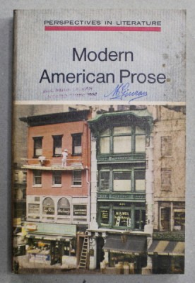 MODERN AMERICAN PROSE by PATRICIA J. COSTELLO and CHARLES A . CONEFREY , 1969 foto