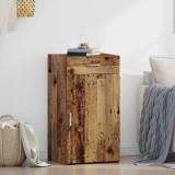 Cumpara ieftin Bufet cu sertar Lemn vechi 30 x 42.5 x 93 cm Lemn compozit