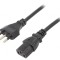 Cablu Alimentare 1,8m Negru IEC C13 3x1mm2