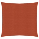 Gossi panza parasolar, caramiziu, 4 x 4 m, hdpe, 160 g / m2