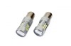 Set becuri auto cu LED CANBUS compatibil P21W BA15S 24 SMD 6.2W Alb 12/24V,, Amio
