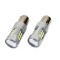 Set becuri auto cu LED CANBUS compatibil P21W BA15S 24 SMD 6.2W Alb 12/24V,