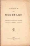 HST C1057 Normativ pt filiala Lugoj Institutul de Credit și Economii Albina 1908