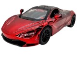 Macheta McLaren rosu 1:32 replica metal usi capota portbagaj functionale sunete si lumini