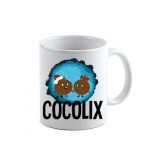 Cana alba personalizata Cocolix, INOVATIX&reg;. 330ml