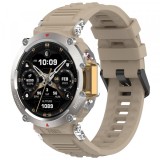 Curea Techsuit W067 pentru Amazfit T-Rex Ultra, Bej