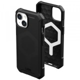 Husa MagSafe pentru Apple iPhone 15 Plus, Urban Armor Gear, Essential Armor, Neagra