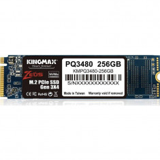 SSD Kingmax Zeus PQ3480 256GB M.2 2280 PCIE x4 Gen3 NVMe foto