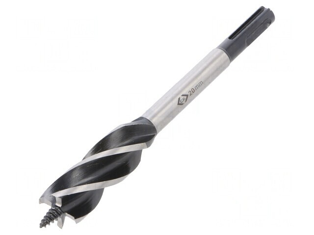 Burghiu Lemn 20mm 160mm 110mm