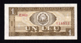 Romania 1 Leu 1966 UNC , necirculata